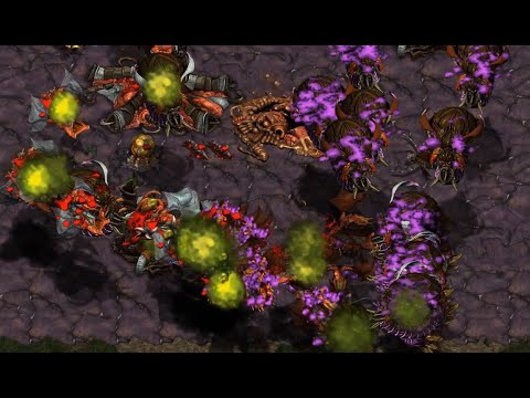 Sen 🇹🇼 (Z) vs Sziky 🇭🇺 (Z) on Heartbreak Ridge - StarCraft - Brood War REMASTERED