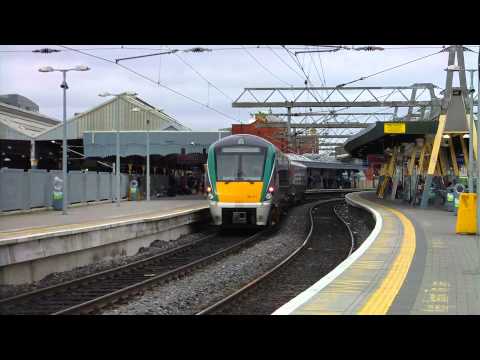 22000 class DMU 22317 arriving at Connolly Station