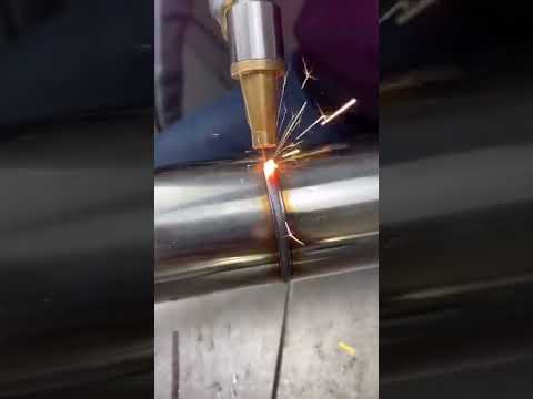 1500watt HandHdheld Laser Welding stainless steel round tube welding #