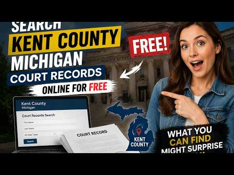 How to search Kent Michigan County court records online for ...