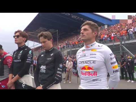 Dutch national anthem by Henk Poort - Formula 1 Dutch GP 2025