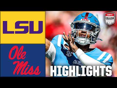 LSU Tigers vs. Ole Miss Rebels | Full Game Highlights | ESPN College Football