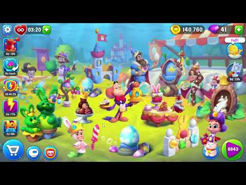 Fishdom 6843 Super Hard Level - 16 moves - NO BooSTERS