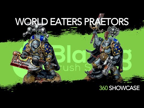 World Eaters Praetors | Horus Heresy | Space Marines - 360 Showcase