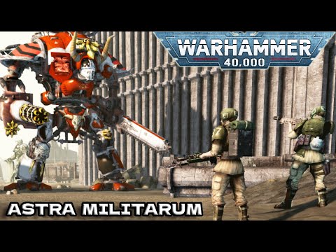 ULTIMATE MOD WARHAMMER 40K: Imperial Guard vs Blood Pact of Khorne! - Men of War: Assault Squad 2