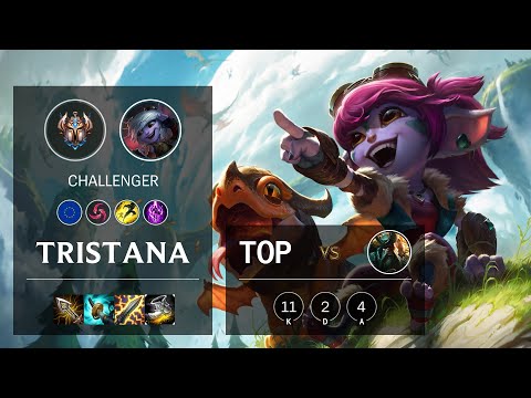 Tristana Top vs Gangplank - EUW Challenger Patch 10.16