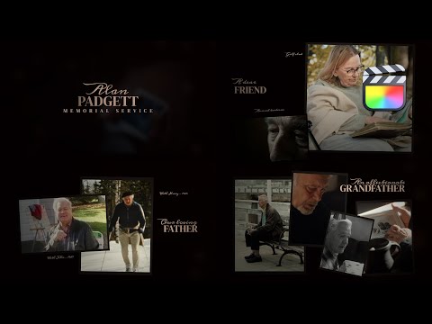 Memorial Service Modular Template for Final Cut Pro — MotionVFX