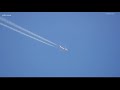 Those long, thin clouds you see behind planes are contrails – not ‘chemtrails’