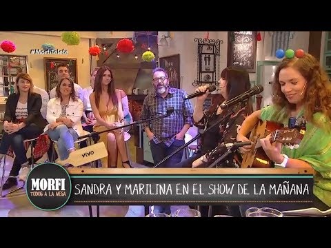 Sandra Mihanovich y Marilina Ross en "Morfi, todos a la mesa"