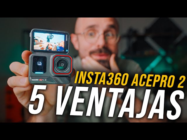 Vídeo relacionado con Insta360 Ace Pro 2 Paquete de Creador - Cámara de acción Impermeable 8K co-diseñada con Leica, Sensor de 1/1,3", Doble Chip de IA, Calidad en Baja luz, Audio avanzado, Pantalla abatible, edición IA