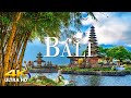 FLYING OVER BALI (4K UHD) Amazing Beautiful Nature Scenery with Relaxing Music | 4K VIDEO ULTRA HD