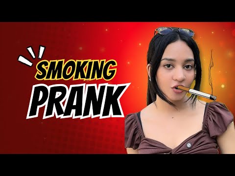 Smoking prank on Charu & Tanya || 