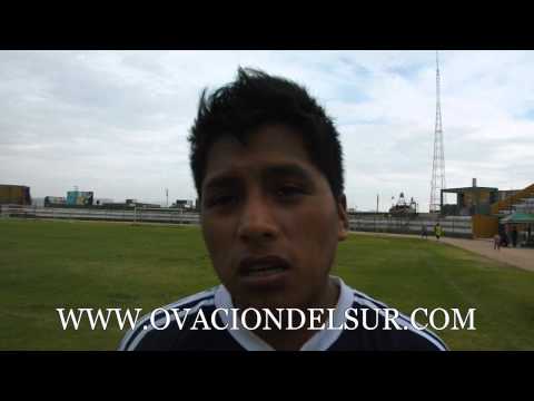 Entrevista a Michael Zamata, Jugador de Cerrito de los Libres - Segunda División Cayma - 27/10/2013