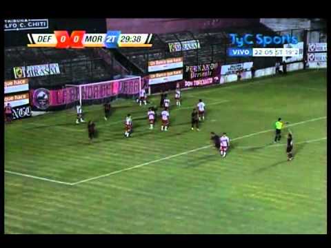 Defensores 1 - Morón 0. Barbieri. Relatos Ezequiel Echeverría. www.la94sport.com.ar