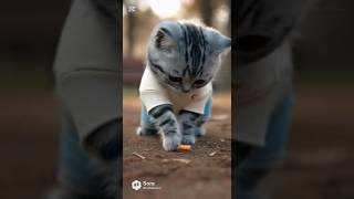 ポイ捨てを許さない猫軍団