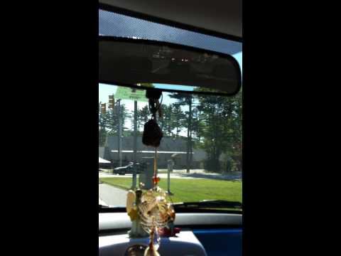 Driving Laconia to Tilton New Hampsire