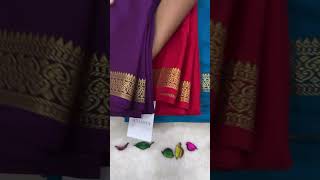 Download lagu New Arrivals | Pure crepe Mysore silk saree in a self colors | 2 inch border |  91 9148735430 mp3