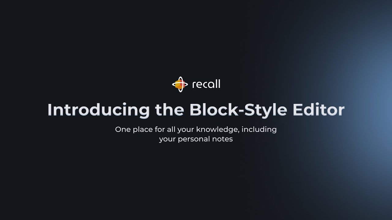 One Place for All Your Content: New Recall Notes Demo with the Engineer who built it (Unscripted)