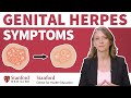 Genital Herpes: Signs and symptoms | Stanford Center for Health Education