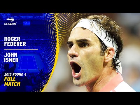 Roger Federer vs. John Isner Full Match | 2015 US Open Round 4