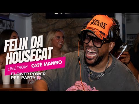 FELIX DA HOUSECAT | Flower Power Pre Party At Café Mambo Ibiza September 7 2024