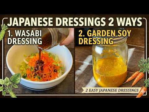 Stop Buying Salad Dressing! Make These 2 Addictive Japanese Flavors Instead