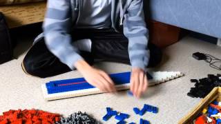 Building a massive lego cruise ship