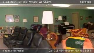preview picture of video '7124 State Hwy 186 Vesper WI 54489'