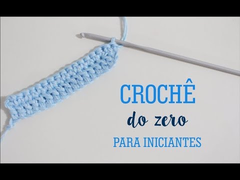 CROCHET FOR BEGINNERS | Chain, double crochet and single crochet
