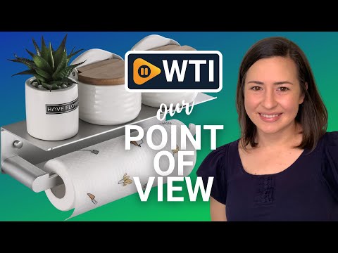 DUFU Paper Towel Holder with Shelf for Kitchen - WTI product video review
