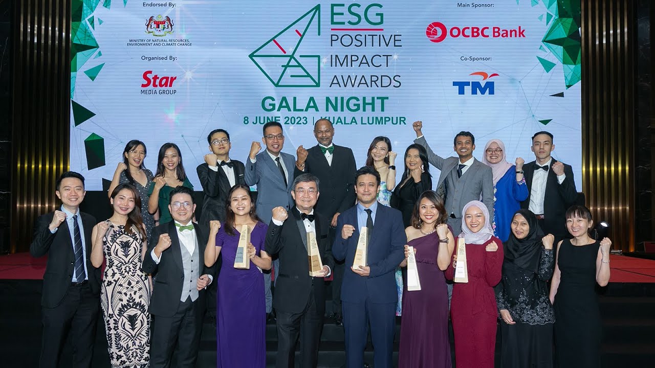 Sterling Recognition for Sunway at The Star ESG Awards