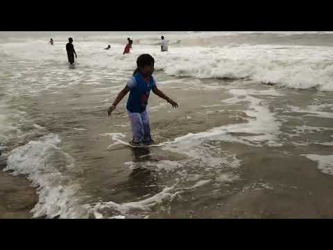 Manaswini@Puri Beach, Odissa state.