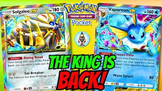 COLPO DI SCENA! SOLGALEO CON VAPOREON E' UNA BESTIA IN RANKED! Pokèmon TCG Pocket