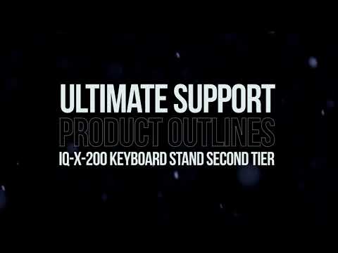 Ultimate Support Product Outlines - IQ-X-200 IQ Series® Keyboard Stand Second Tier