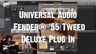Video thumbnail for Universal Audio - Fender® '55 Tweed Deluxe Plug In by Andertons Music Co