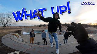 When showing off for skaters goes BAD (Embarrassing)