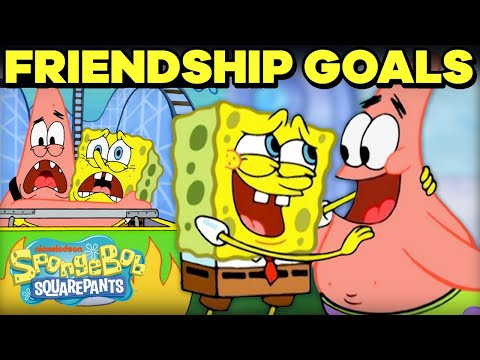 SpongeBob & Patrick = Friendship GOALS! | 20 Minute Compilation | SpongeBob