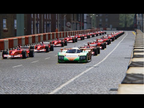 Mazda 787B vs Ferrari F1 Highlands