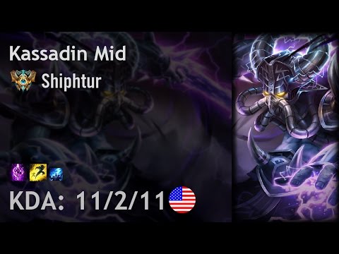 Kassadin Mid vs Katarina - Shiphtur - NA Challenger Patch 6.24