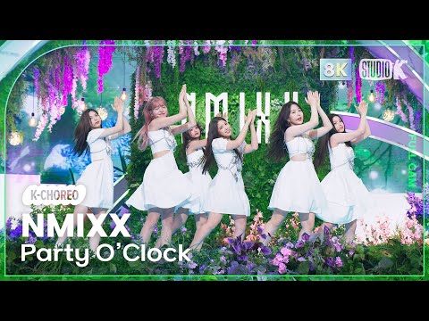[K-Choreo 8K] 엔믹스 직캠 'Party O’Clock' (NMIXX Choreography) @MusicBank 230714