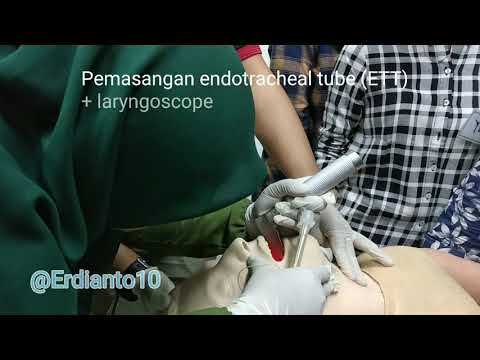 Pemasangan endotracheal tube (ETT) & laryngoscope | Erdianto HKJ