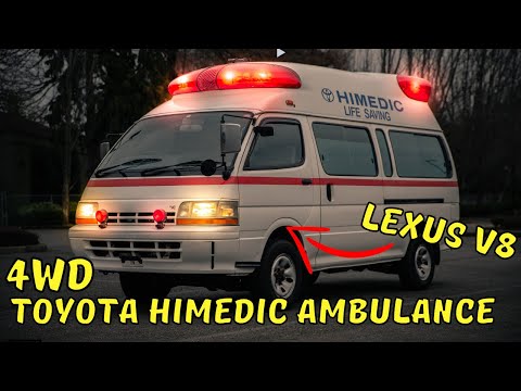 Thumbnail for The Ultimate V8 Powered 4x4 Toyota Van, Hiace Ambulance Himedic by Toyota Van