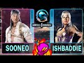 MK1 Sooneo LIU KANG VS Ishbaddie SINDEL Mortal Kombat 1 4K 60ᶠᵖˢ
