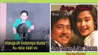 Download lagu Ria Irawan & Rano Karno - Surga Dunia (video karaoke duet bareng lirik tanpa vokal cewek) cover mp3 Download lagu Ria Irawan & Rano Karno - Surga Dunia (video karaoke duet bareng lirik tanpa vokal cewek) cover mp3