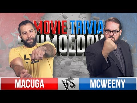 Josh Macuga VS Drew McWeeny - Movie Trivia Schmoedown