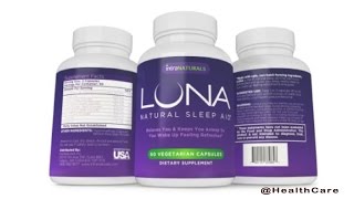 LUNA No 1 Natural Sleep Aid, suffer from insomnia and sleep deprivation aid. Amazon #1 Best Seller
