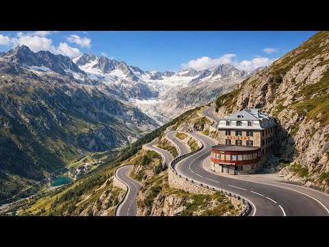 Furka Pass – Die höchste Alpenpassstraße der Schweiz & verborgener Rhonegletscher!
