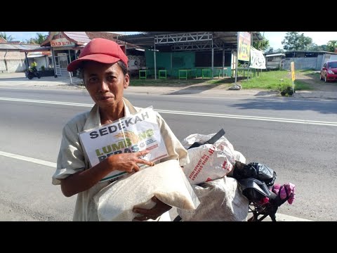 SEDEKAH BERAS UNTUK PEMULUNG YANG KURANG MAMPU | FORUM Me-DAN BLITAR | LUMBUNG BERAS INDONESIA