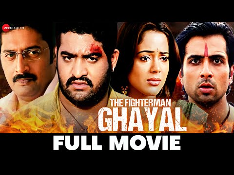 The Fighterman Ghayal (2008) - Full Movie | Jr. NTR, Sameera Reddy, Sonu Sood