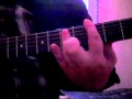 "Ramona" beck cover. up close view of chords ...